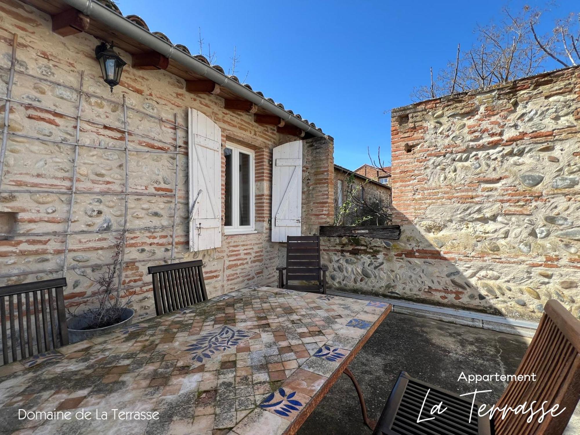 Domaine De La Terrasse Apartman Carbonne Kültér fotó